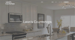 Desktop Screenshot of leonscountertops.com